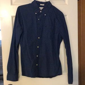 Abercrombie Button down - bicycle pattern